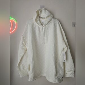 Jones New York Sport Quilted Jacket in Cream